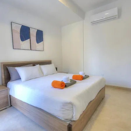 Brand New And Tastefully Furnished 2 Bedroom Ddif1-2 * Gzira